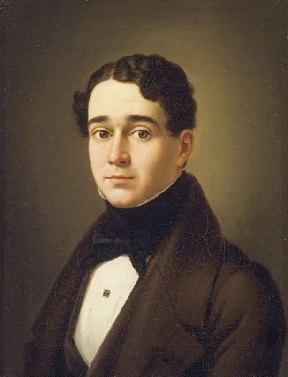 unknow artist Portrait of Don Ignacio Cecilio Algara Gomez de la Casa France oil painting art